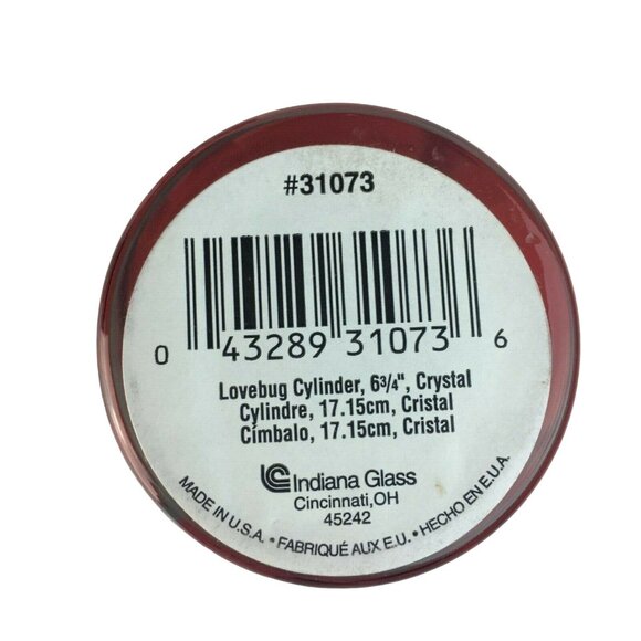 Highball Collins Cocktail Glasses Set 4 Valentine Love Lady Bug Hearts Barware u - Picture 7 of 7